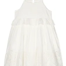 Платье с английской вышивкой