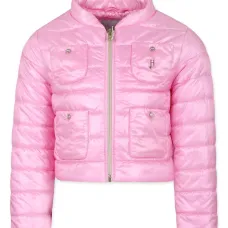 Стеганая куртка на молнии