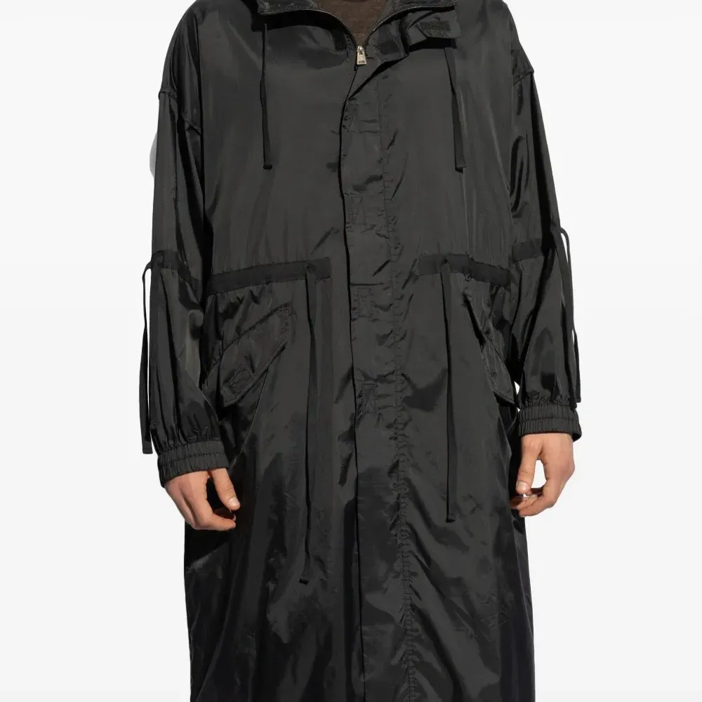 Парка из рипстопа с логотипом Парка из рипстопа с логотипом