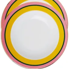 Набор из двух суповых тарелок Rainbow Набор из двух суповых тарелок Rainbow