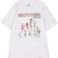 Футболка с принтом Girls & Robots