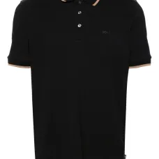 Рубашка поло с вышитым логотипом