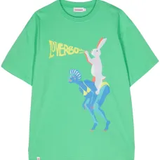 Футболка из органического хлопка с графичным принтом