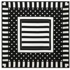 Шелковый шарф в полоску Шелковый шарф в полоску