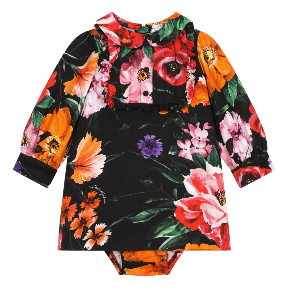 Платье с цветочным принтом