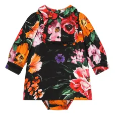 Платье с цветочным принтом