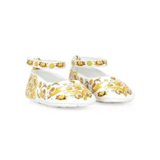 Балетки с принтом Majolica