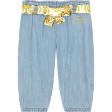 Джинсы с принтом Majolica