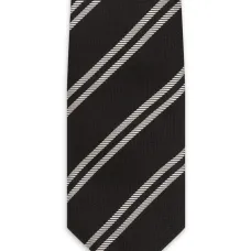 Шелковый галстук в полоску Шелковый галстук в полоску