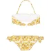 Бикини с оборками и принтом Majolica