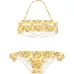 Бикини с оборками и принтом Majolica