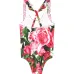 Купальник с цветочным принтом