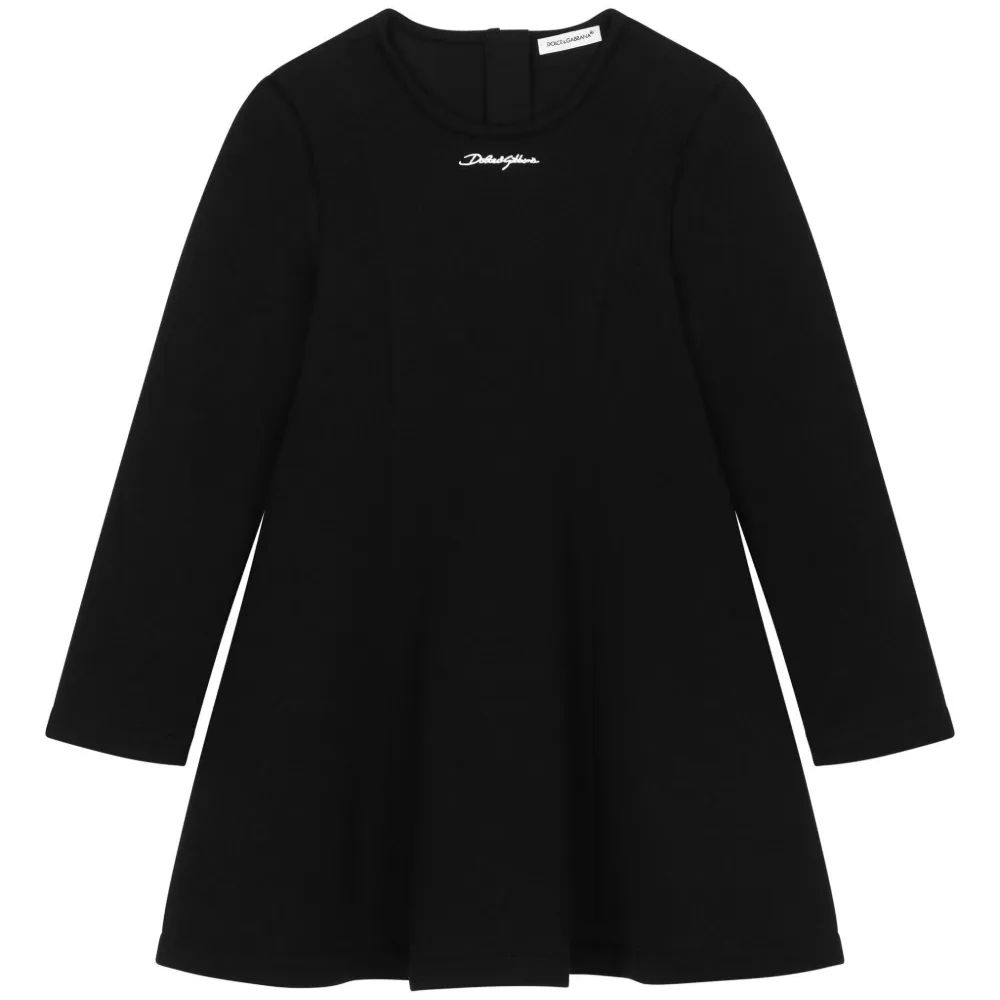 Платье с логотипом