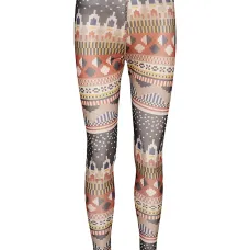 Леггинсы с геометрическим узором Леггинсы с геометрическим узором