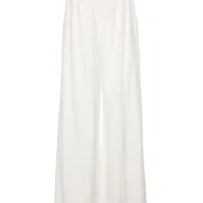 Брюки палаццо с завышенной талией