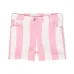 Джинсовые шорты в полоску