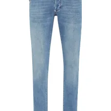 Узкие джинсы с заниженной талией