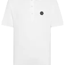 Рубашка поло с принтом Skull