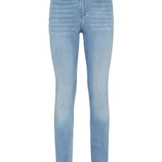 Джинсы скинни с завышенной талией