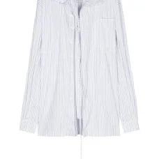 Фактурная рубашка в полоску