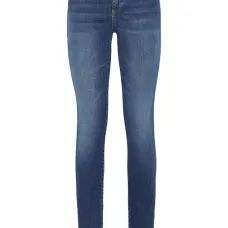 Джинсы скинни с логотипом