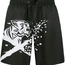 плавки-шорты с принтом