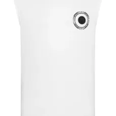 Топ с круглым вырезом и логотипом