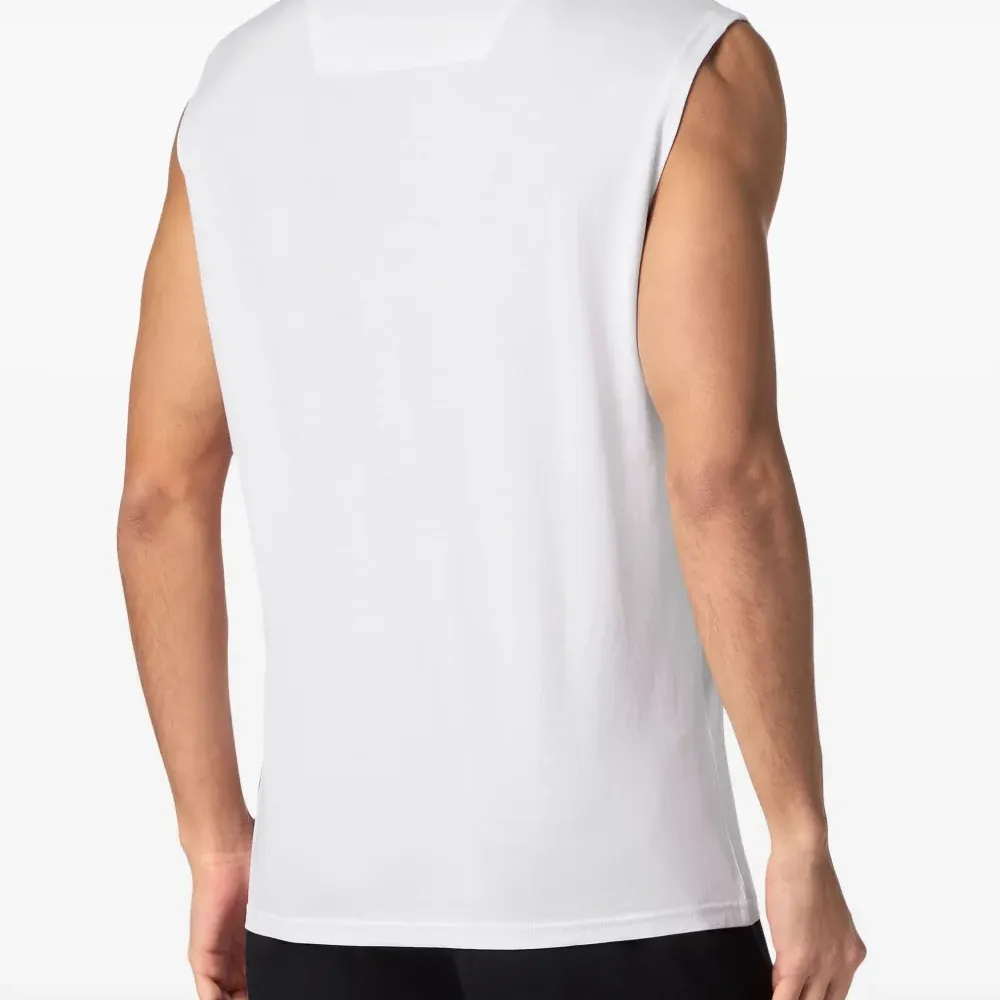 Топ с круглым вырезом и логотипом