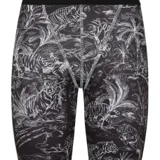 Компрессионные шорты с принтом