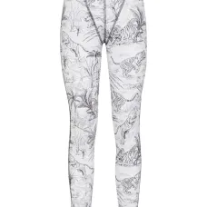 Легинсы с завышенной талией и графичным принтом Легинсы с завышенной талией и графичным принтом