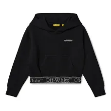 Укороченное худи Bookish Logo Band