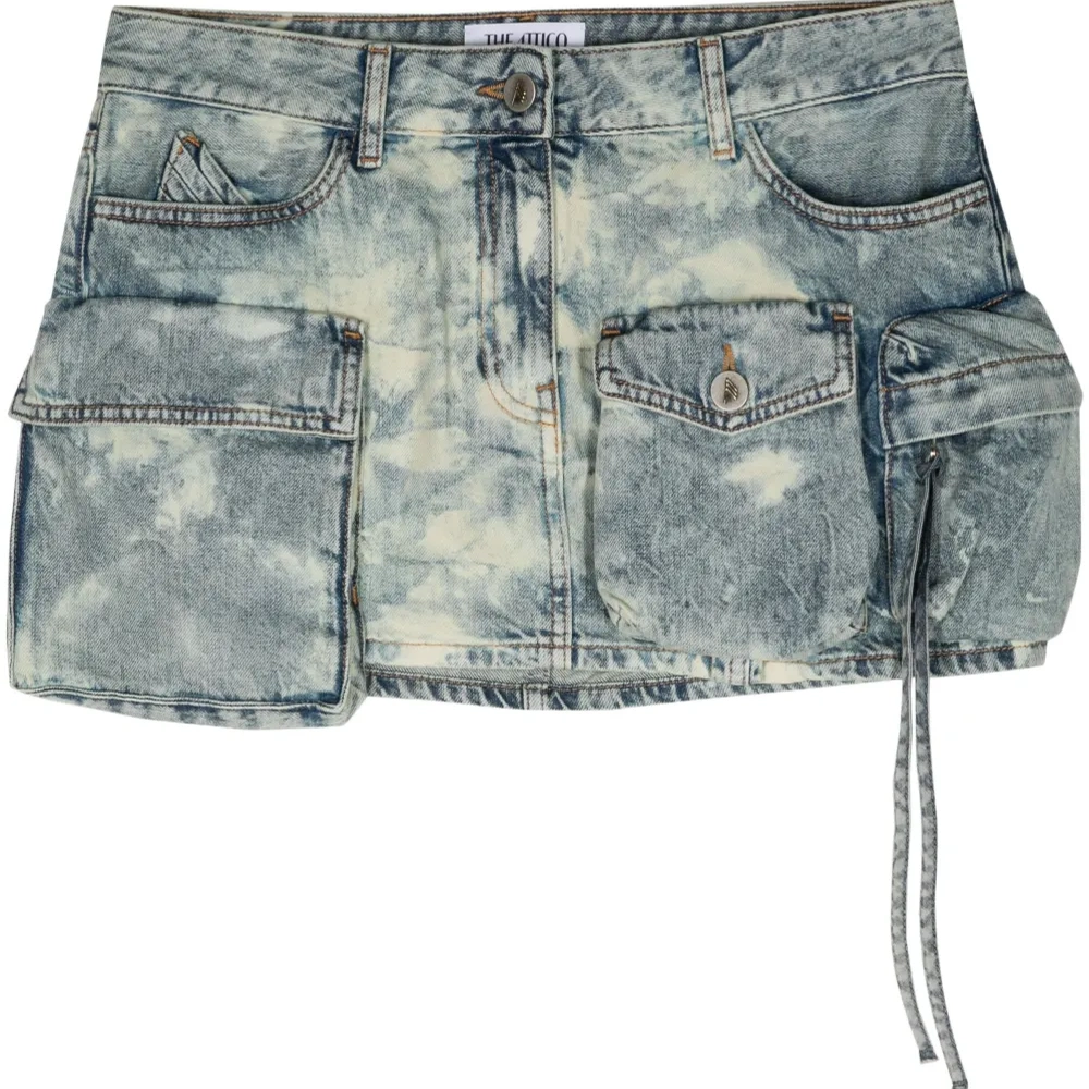 Юбка мини Fay с выбеленным эффектом