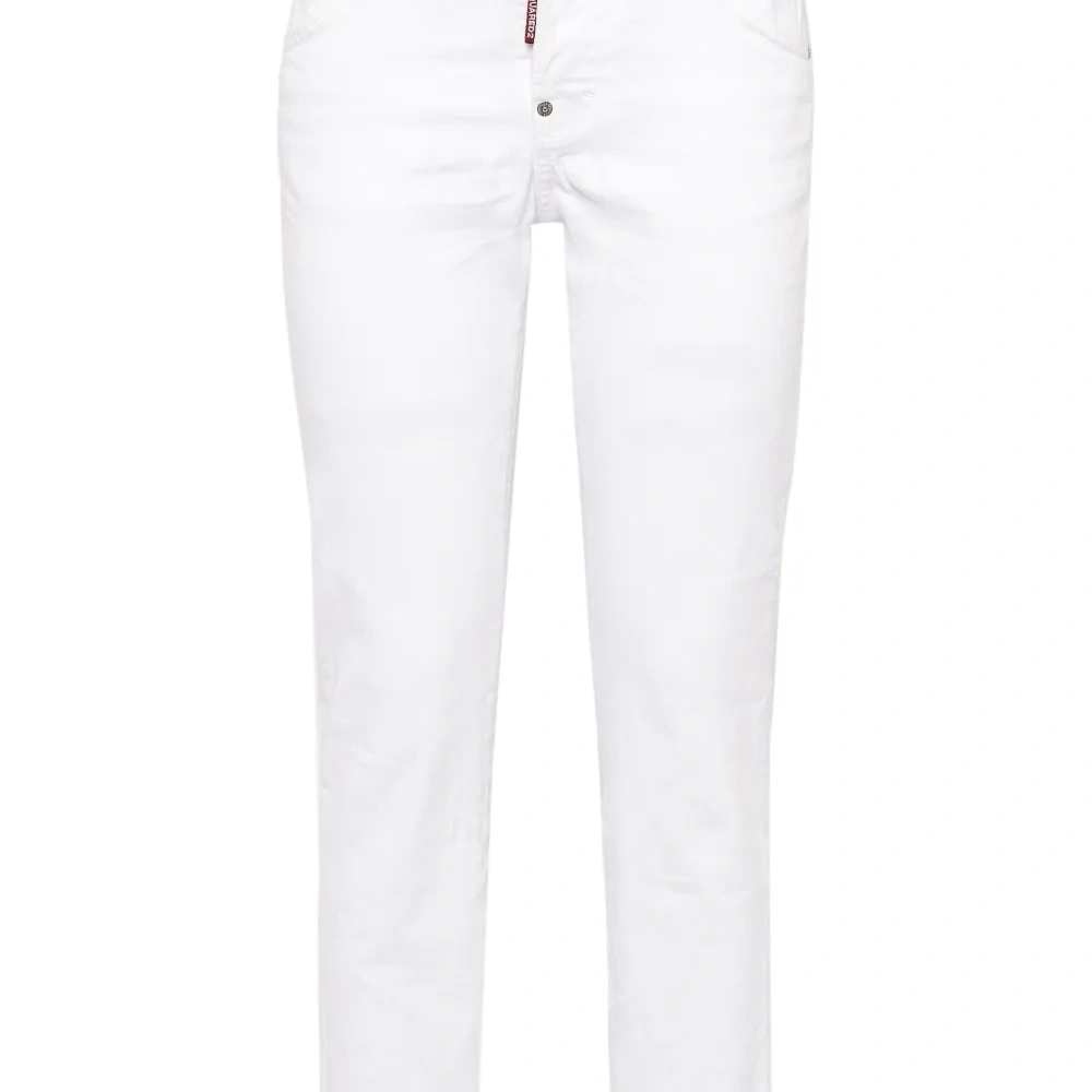 Брюки скинни средней посадки