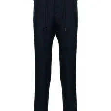 Зауженные брюки Newman средней посадки