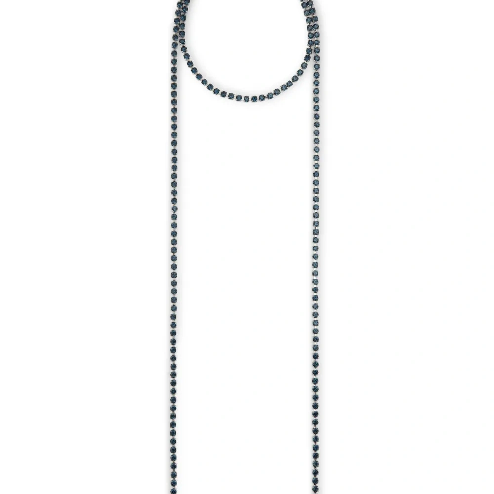 Колье с кристаллами