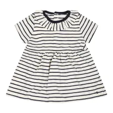 Платье в горизонтальную полоску