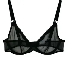 Прозрачный бюстгальтер из тюля Прозрачный бюстгальтер из тюля