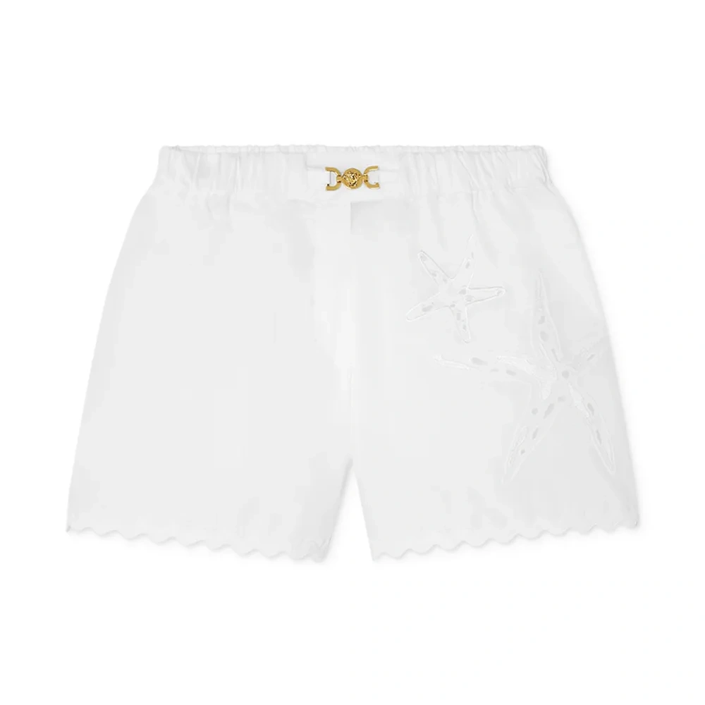 Шорты с вышивкой Sangallo