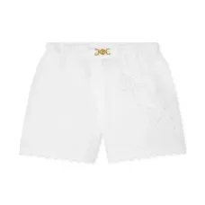 Шорты с вышивкой Sangallo