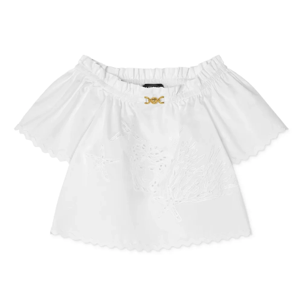 Блузка Medusa '95 с английской вышивкой