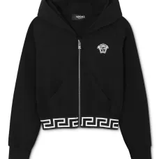 Худи на молнии с вышивкой Medusa