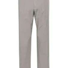 Зауженные брюки чинос средней посадки