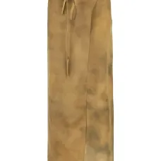 Шелковая юбка миди