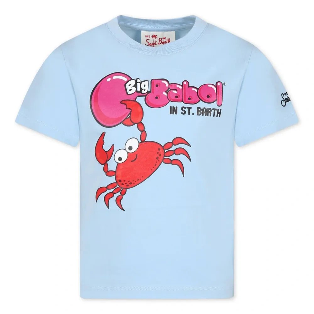 Футболка из органического хлопка с принтом Big Babol