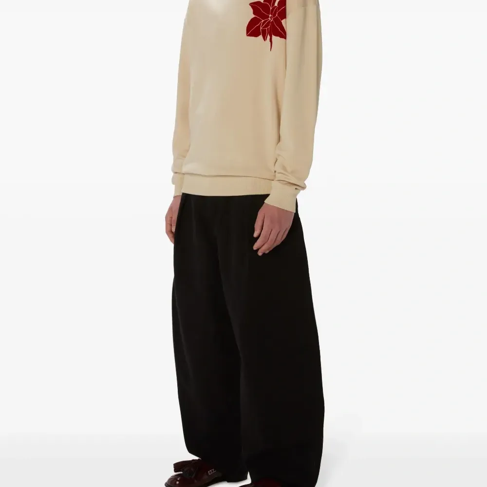 Толстовка из органического хлопка с цветочным принтом