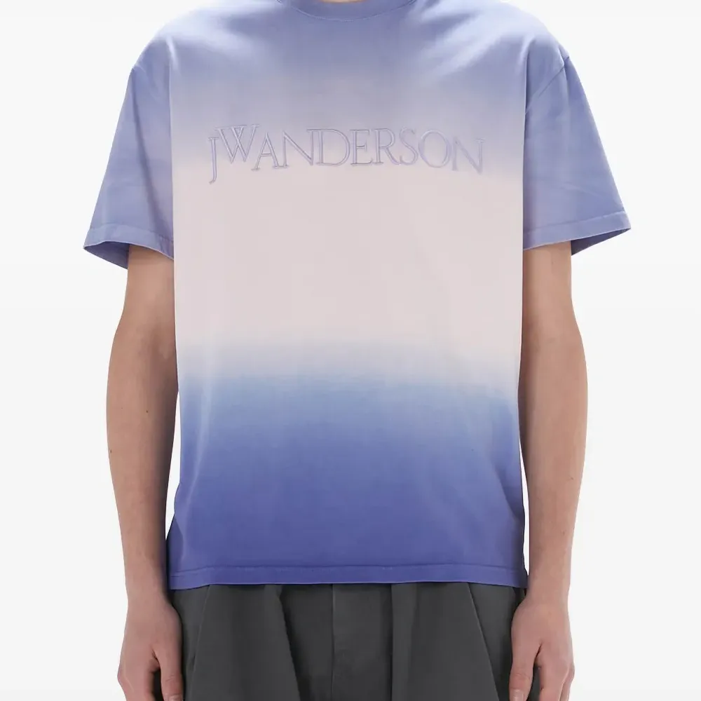 Футболка из органического хлопка с принтом тай-дай