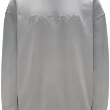 Толстовка с вышитым логотипом и эффектом градиента