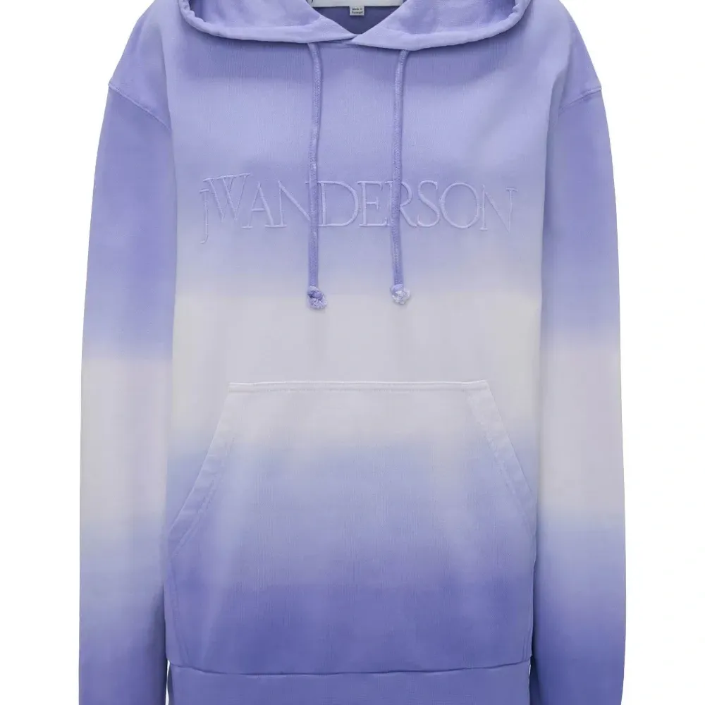 Худи с вышитым логотипом и эффектом градиента