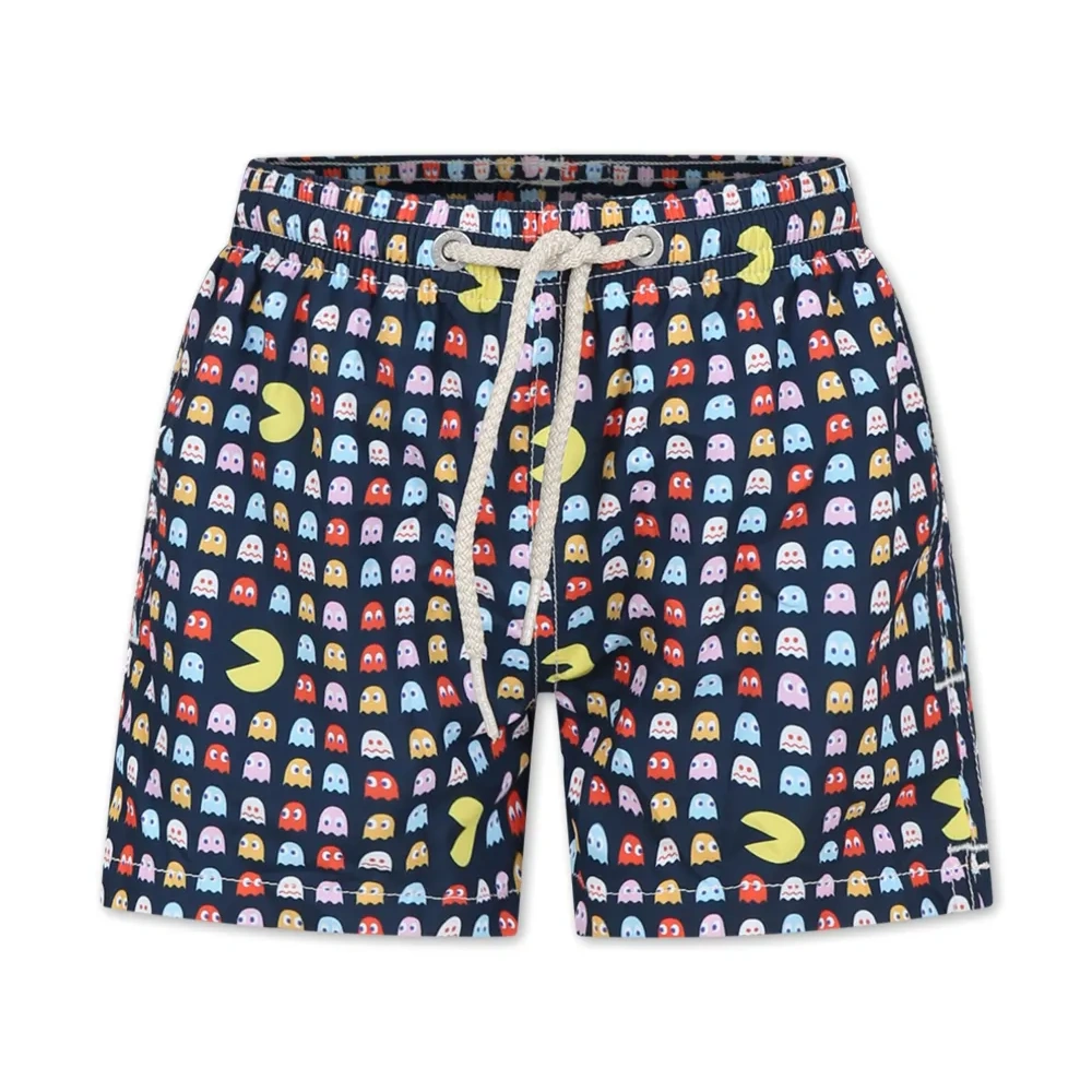 Плавки-шорты с графичным принтом