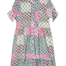 Платье с цветочным принтом